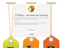 Tablet Screenshot of plrbuzz.com